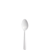 Spoon Tea Plastic Light Weight White Pp