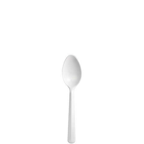 Dart Bonus Light Weight Polypropylene White Teaspoon, 5 inch -- 1000 per case