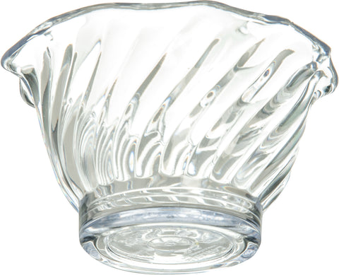 Carlisle DISH DESSERT TULIP SAN PLASTIC CLEAR 5 OZ