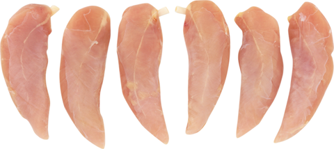 Chicken Tender Clipped Jumbo Random Esl 13782-0928