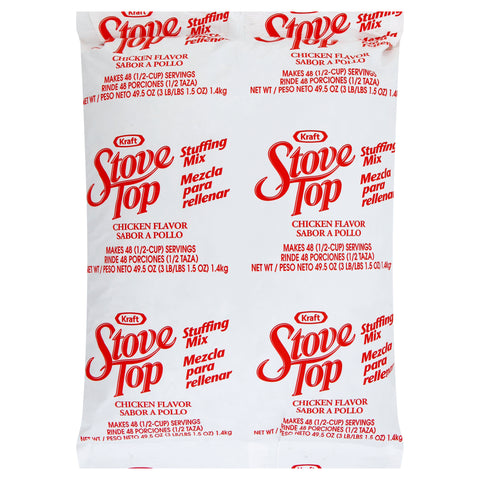 Stove Top Chicken Flavored Stuffing 6 Case 3.6 Pound