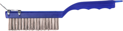 Sparta® BRUSH SCRATCH W/ SCRAPER 11-3/8