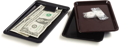 Carlisle CHECK HOLDER TIP TRAY BLACK 4.38X7.75