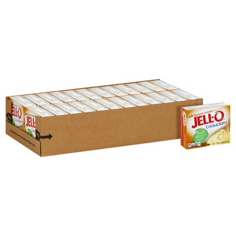 Jello Banana Pudding & Pie Filling Filling 24 Case 4.75 Ounce