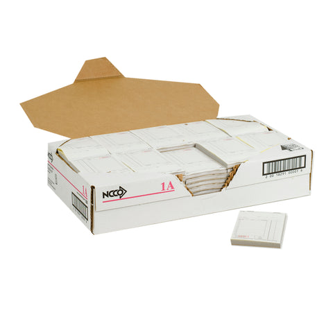 Salesbook -No Carbon, 2Pt White, 12 Line, 3.50 X 5.63 Inch, 50 Sets Per Book -- 5000 Per Case.