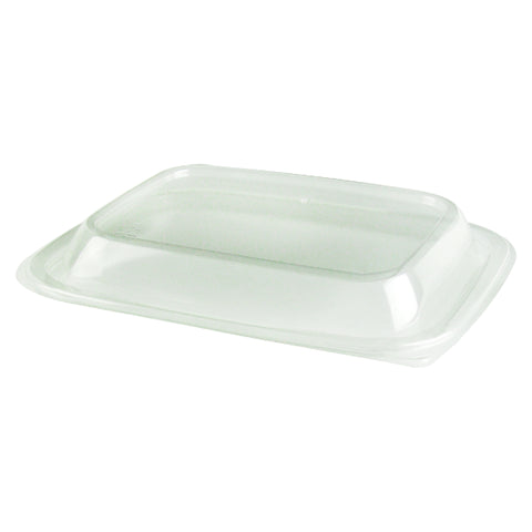 Anchor Packaging MicroRaves Wave Clear Rectangle RPET Dome Lid Only -- 756 per case
