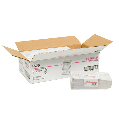 Guest Check 2 Part Carbonless Tab 15 Line