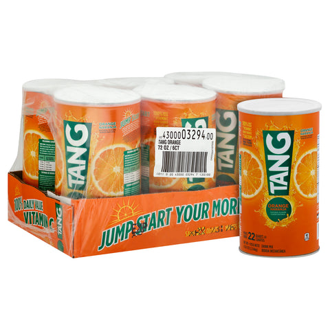 Tang Orange Powdered Beverage, 72 Ounce -- 6 per case.