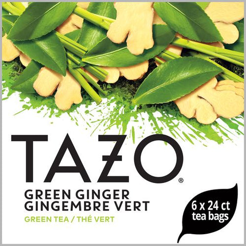 Tazo TEA GREEN GINGER HOT IN FILTERBAGS W/ DISPENSER