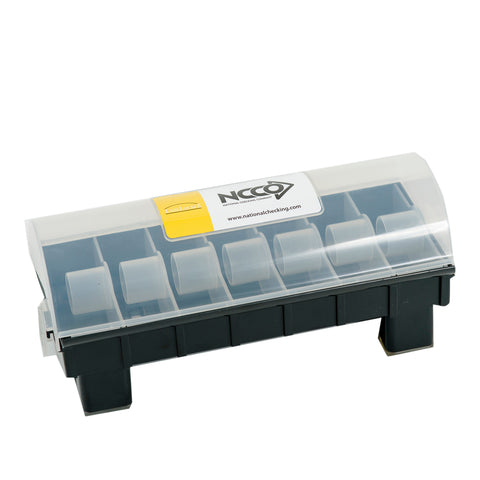 National Checking Company Labellocker Plastic Label Dispenser.
