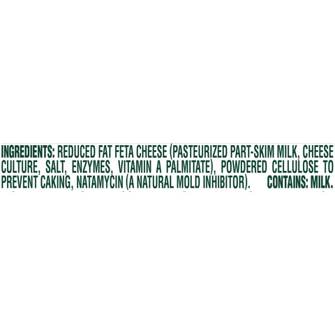 Athenos CHEESE FETA CRUMBLE REDUCED FAT