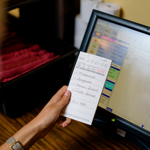Guest Check Waiter Pad 1 Part Paper