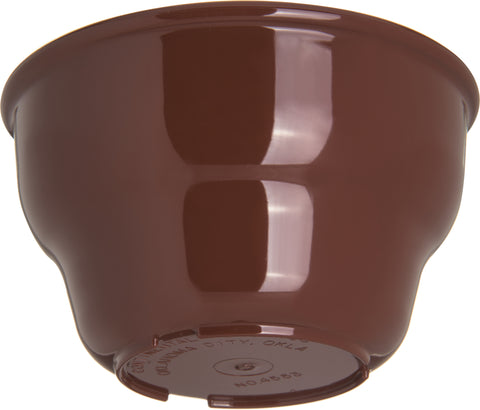 Carlisle BOWL DEEP SALSA LENNOX BROWN 8 OZ