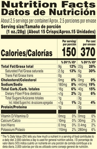Chip Potato Crisps Salt & Vinegar