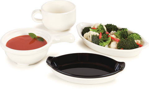 Carlisle BOWL SOUP HANDLED WHITE 12 OZ