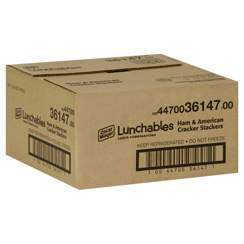 Lunchables LUNCHABLES HAM & AMERICAN CHEESE