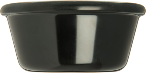 Carlisle RAMEKIN SMOOTH MELAMINE BLACK 6 OZ