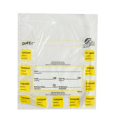 DateIt™ BAG PORTION PRINTED YELLOW TUESDAY 6.5X7