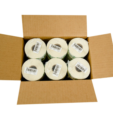 National Checking Green Paper Friday Vendredi Viernes Trilingual Dissolving Label, 1 x 1 inch -- 1000 per case