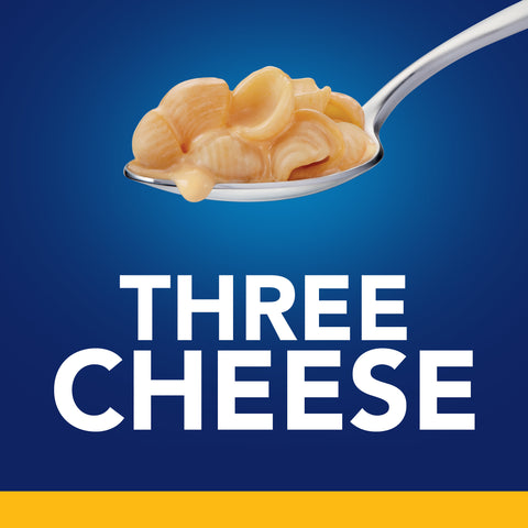 Kraft Dry Three Macaroni and Cheese Dinners Entree, 7.25 Ounce -- 24 per case.