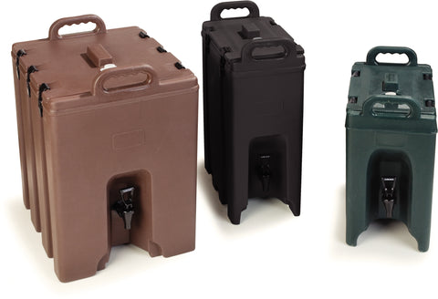 Carlisle DISPENSER CATERAIDE™ LD INSULATED BEVERAGE SERVER BROWN 2.5 GAL