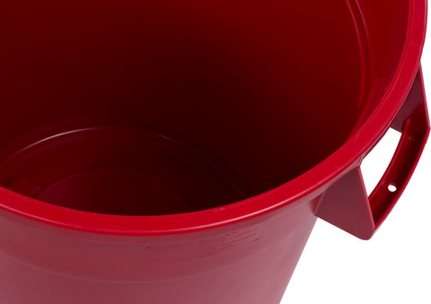 Carlisle CONTAINER WASTE BRONCO™ ROUND RED 32 GAL