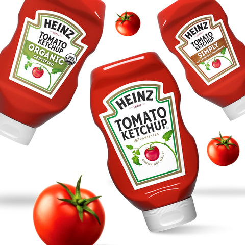 Ketchup Upside-down Easy-squeeze Clear 406400/75991003