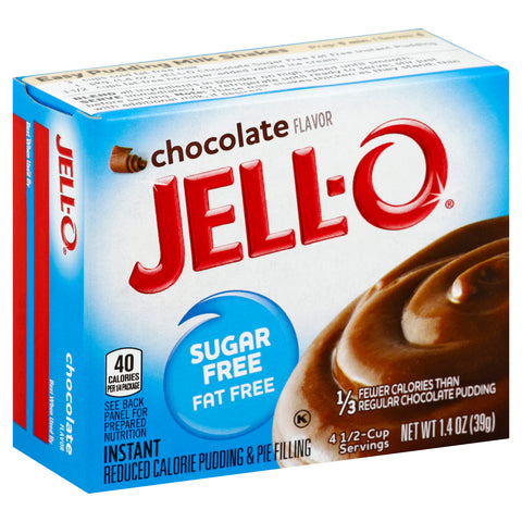 Pudding Mix Chocolate Instant Sugar Free