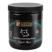 Custom Culinary® Beef Flavored Soup Base, No MSG Added 12 x 1 lb.