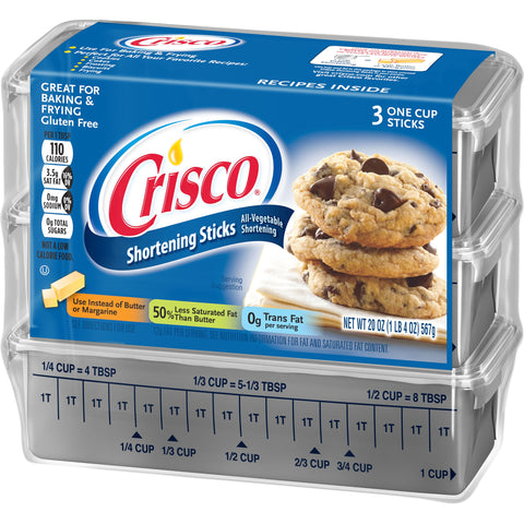 Crisco® OIL FRYING ALL PURPOSE STICK SHORTENING