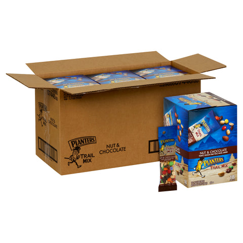 Snack Trail Mix Planters Tube Chocolate