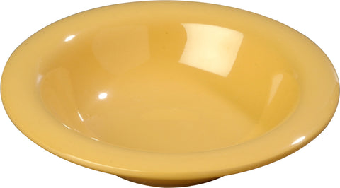 Carlisle BOWL RIMMED DURUS® MELAMINE HONEY YELLOW 8 OZ