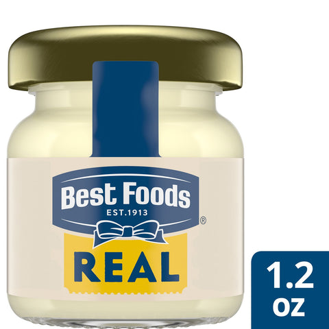 Best Foods Real Mayonnaise Mini Jars, 1.2 fluid ounce -- 72 per case