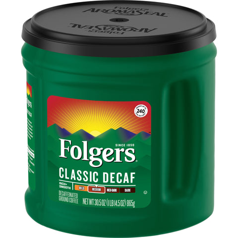 Folgers® COFFEE CLASSIC ROAST DECAF