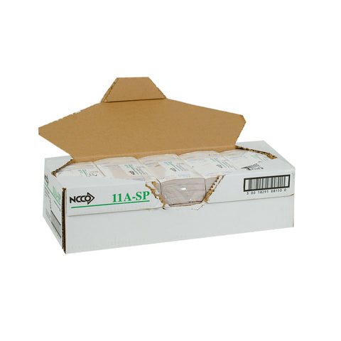 National Checking Company Carbonless Delivery Form - 3 Part White, 14 Line, 3.40 x 6.75 inch -- 2500 per case.