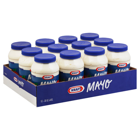 Kraft Real Spoonable Mayonnaise, 30 Ounce -- 12 per case.
