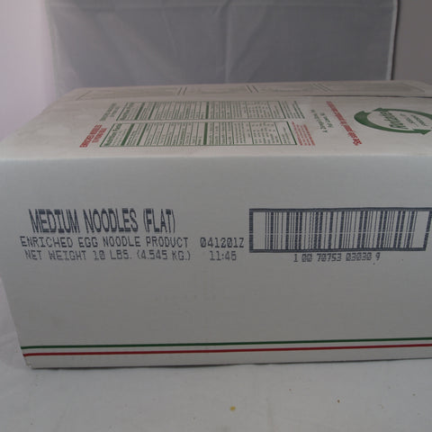 Zerega PASTA NOODLE EGG MEDIUM 1/4
