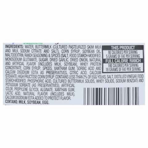 Dressing Ranch Light Original Single Serve Packet