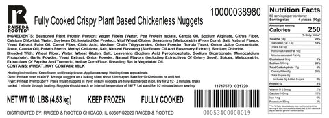Chicken Crispy Plant-based Nugget 38980
