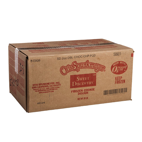 Sweet Discovery® DOUGH COOKIE DOUBLE CHOCOLATE CHIP 20 LB