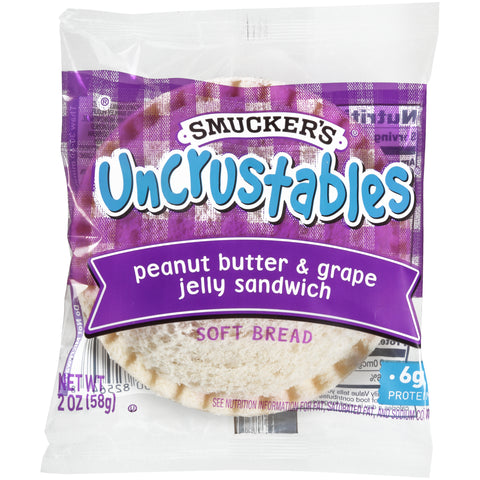Uncrustables® SANDWICH PEANUT BUTTER AND GRAPE JELLY