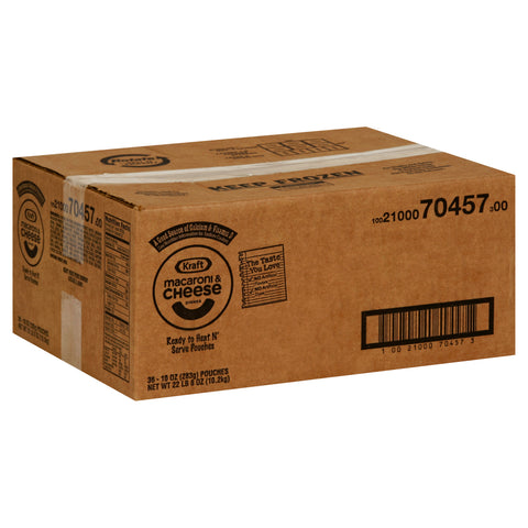 Kraft Frozen Entree Signature Macaroni and Cheese, 10 Ounce -- 36 per case.