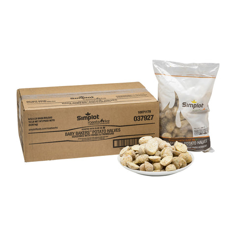 Simplot Roastworks® POTATO BABY BAKERS™ HALVES W/ HERBS & PARMESAN