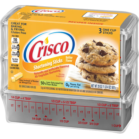 Crisco® OIL SHORTENING BUTTER STICK