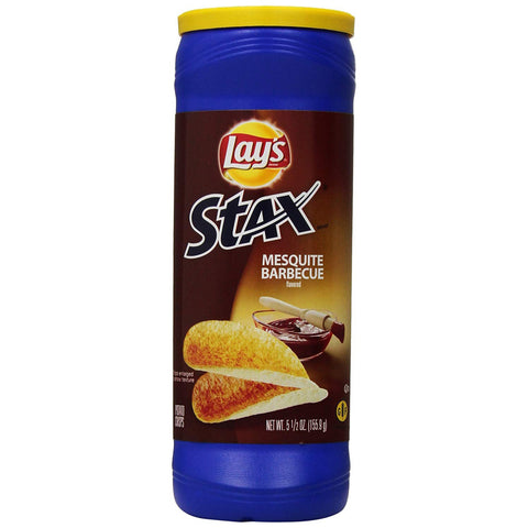 Lay's® CHIP POTATO STAX MESQUITE BBQ