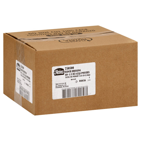 Dressing Ranch Single Serve Packet 750500/78000834