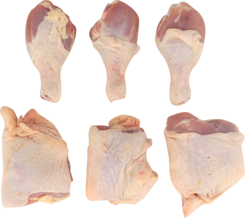 Tyson® CHICKEN CUT DRUM-THIGH W/ BACK SMALL RANDOM ESL 64 EACH 10004240928