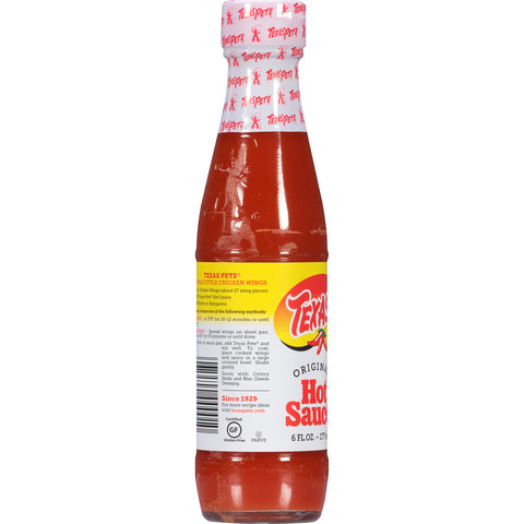 T W Garner Original Hot Sauce, 6 Ounce -- 12 per case.