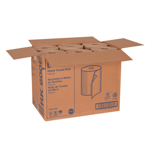 Tork Universal TOWEL HAND ROLL NATURAL 1-PLY 7.85X600