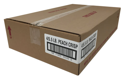 Good Old Days Peach Crisp, 5.5 Pound -- 4 per case.